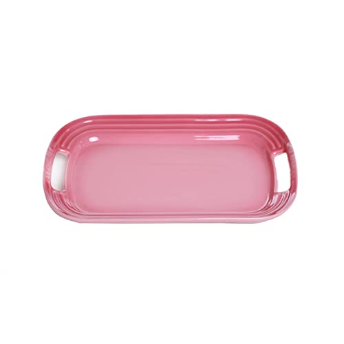 Serving Tray Tray Serving Tray with Handle Non-Slip Multifunctional Porcelain Tray for Restaurant Party Coffee Table 11.8 Inch Serving Trays for Entertaining Pallets (Color : Grey)