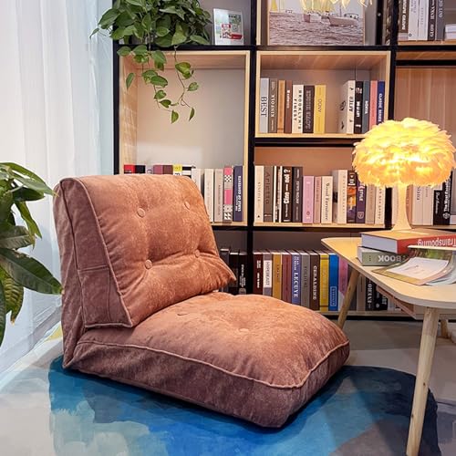 Lazy Simple Sofa Tatami Single Small Folding Back Chair Balcony Reclining Chair Bay Window Small Sofa(B)