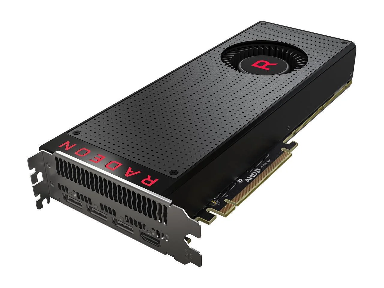 PowerColor Radeon RX Vega 64 8GB HBM2 PCI Express 3.0 x16 CrossFireX Support ATX Video Card AXRX VEGA 64 8GBHBM2-3DH (Black)