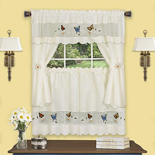 Achim Home Furnishings Daisy Meadow - Embellished Cottage Set - 58x36