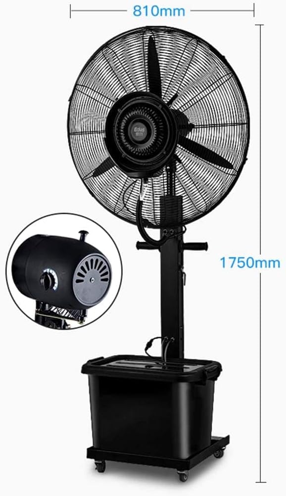 Floor Fan for Industrial, Commercial, Residential, Greenhouse Use, Home Furnishings Oscillating Indoor Standing Floor Fan