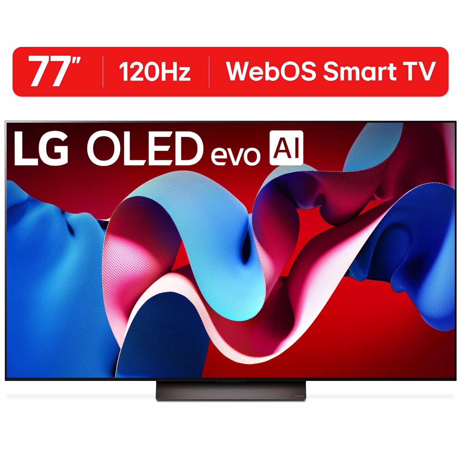 "LG 77"" 4K UHD OLED Web OS Smart TV - Dolby Vision C4 Series OLED77C4PUA"