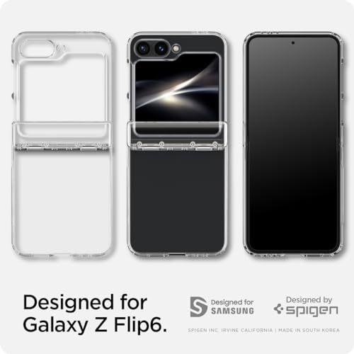 Spigen Ultra Hybrid Pro Designed for Galaxy Z Flip 6 Case (2024) - Crystal Clear