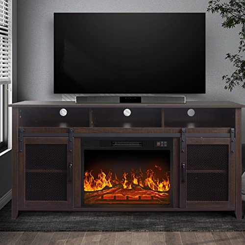 Fireplace TV Stand for TVs Up to 65