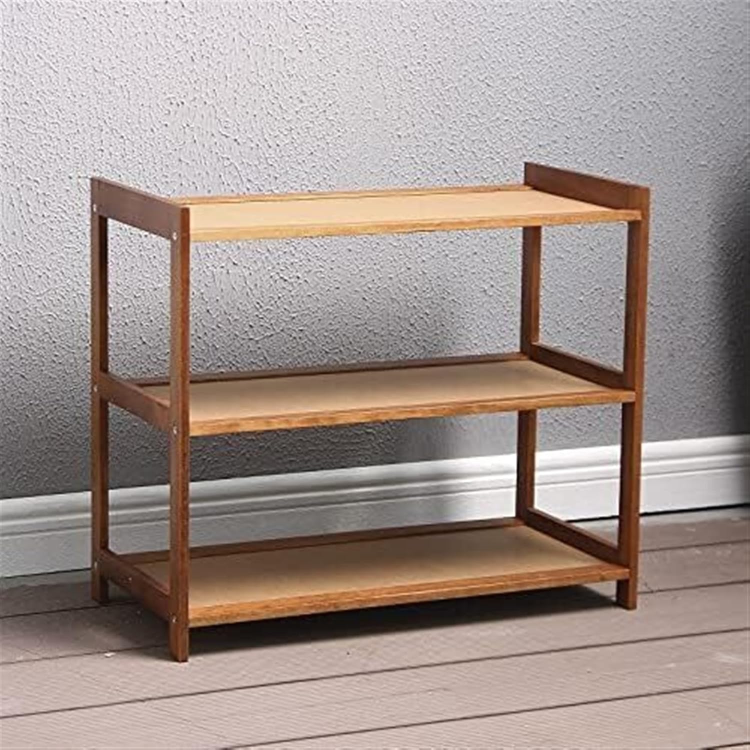 Shoe Rack Shoe Rack Multi-Layer Shoes Organizer Space-Saving Household Rack Economical Shoe-Shelf Shoe Cabinets Multifunctional (White 3 Liters)