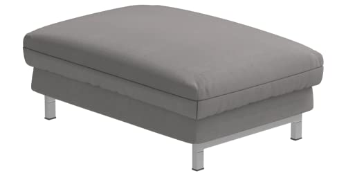 Sofa Cover Only! Heavy Duty Sofa Covers Compatible for IKEA Nockeby Three Seat (Width:251CM, Not 203CM !) Sofa Slipcover (3 Seat Polyester Beige)