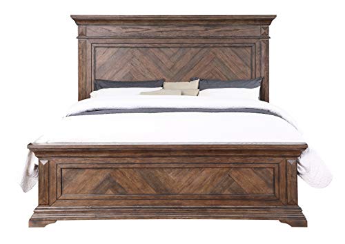 New Classic Furniture Mar Vista Bed, Queen, Walnut