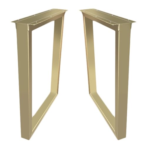 Metal Table Legs Furniture Legs Set of 2 Steel Table Legs, Square Tube 28