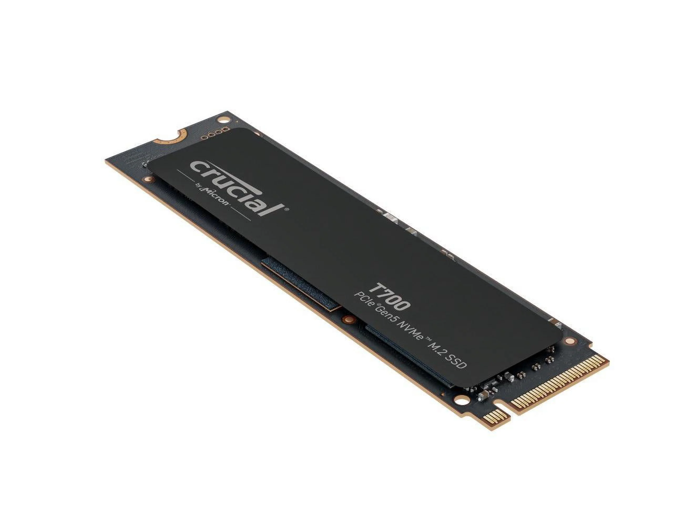 Crucial T700 GEN5 1TB SSD, NMVE M.2, PCI-Express 5.0 x4, TLC NAND², Gaming Performance, CT1000T700SSD3