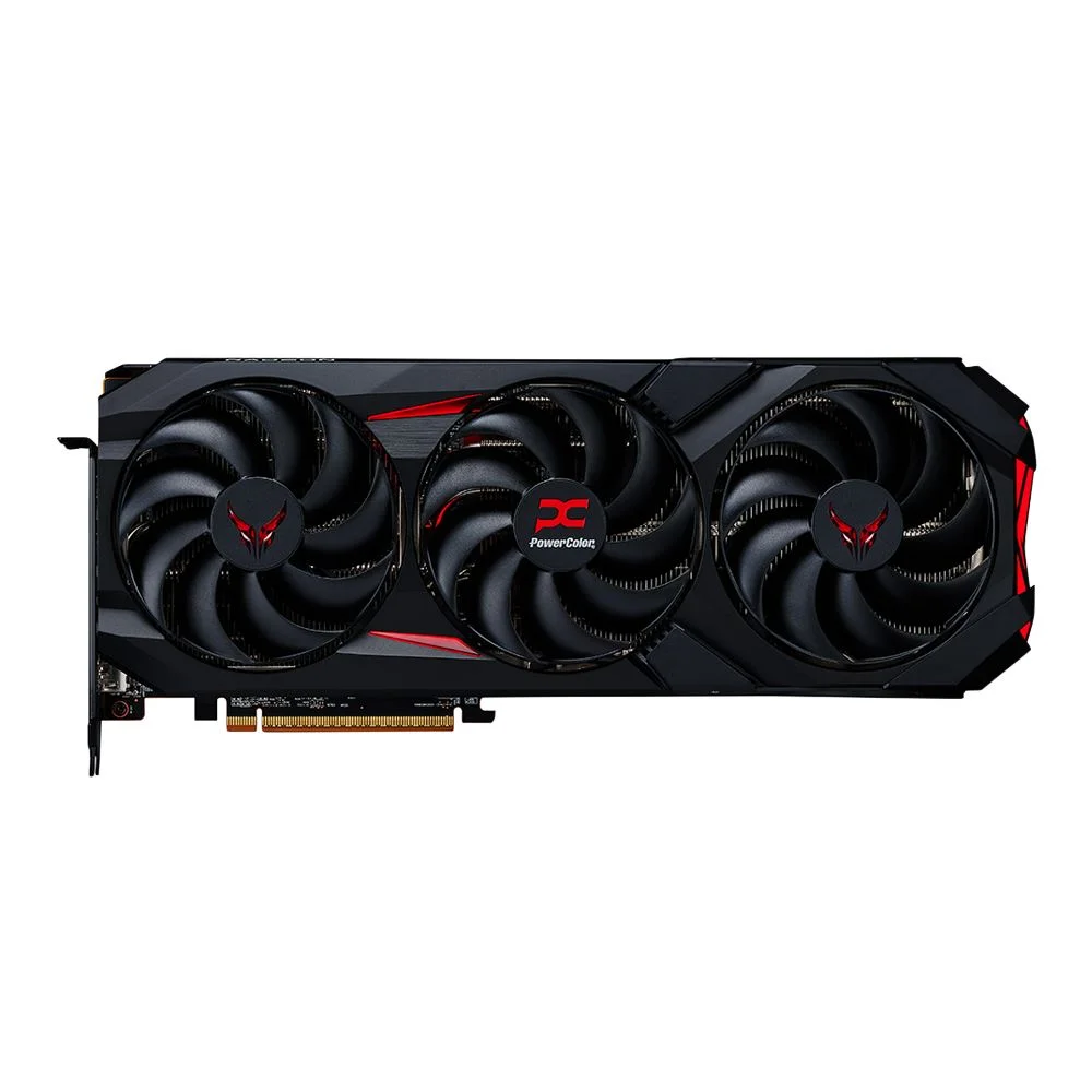 PowerColor AMD Radeon RX 9070 XT Red Devil Overclocked Triple Fan 16GB GDDR6 PCIe 5.0 Graphics Card