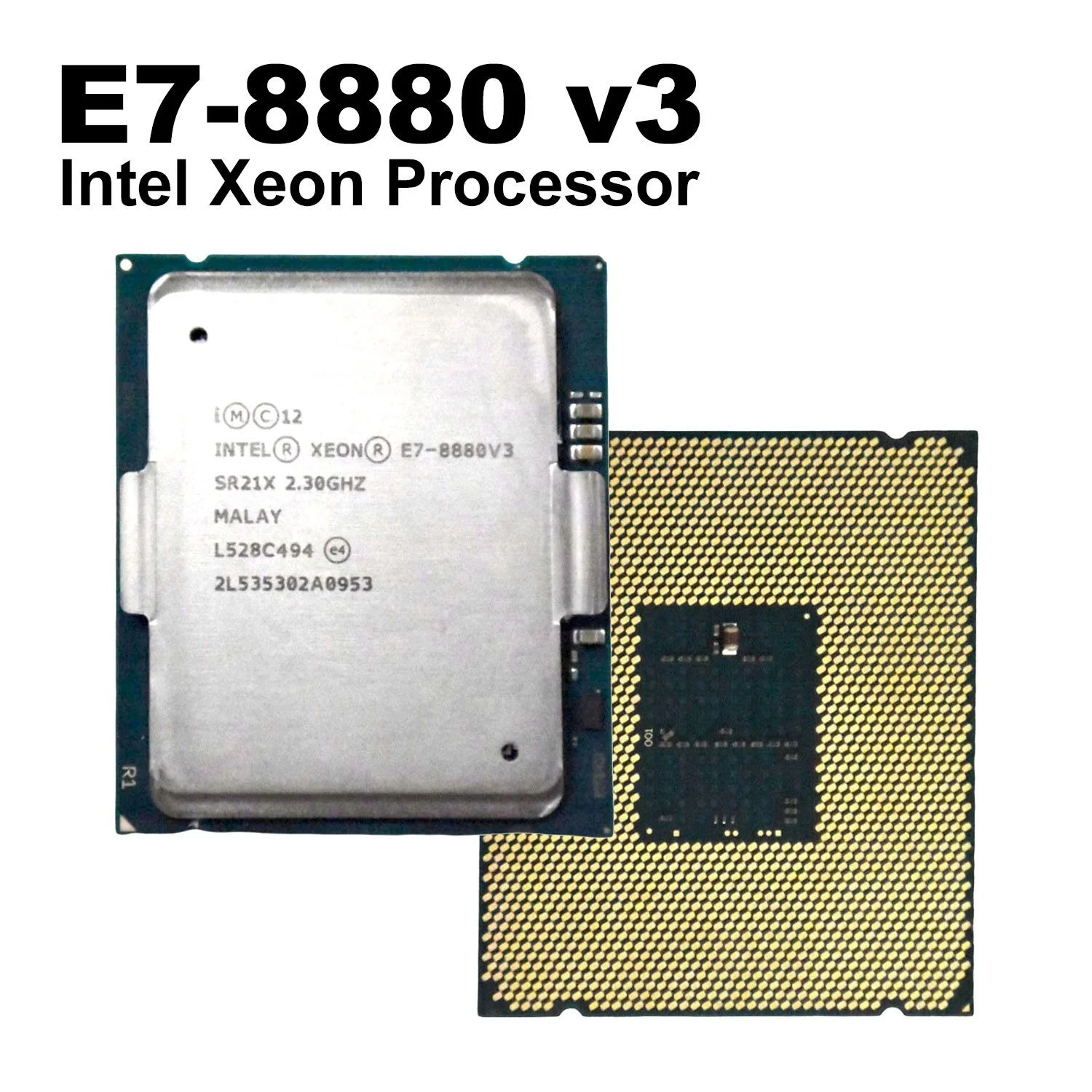 Pre-Owned Lot of 2 Intel Xeon E7-8880 v3 18-Core 2.30GHz LGA2011-1 Server CPU – SR21X