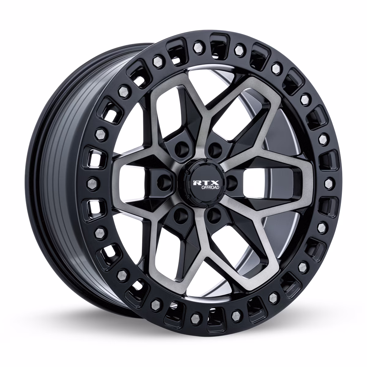 17x9 RTX Zion Satin Black Tinted Bronze Wheel 6x5.5 (0mm)
