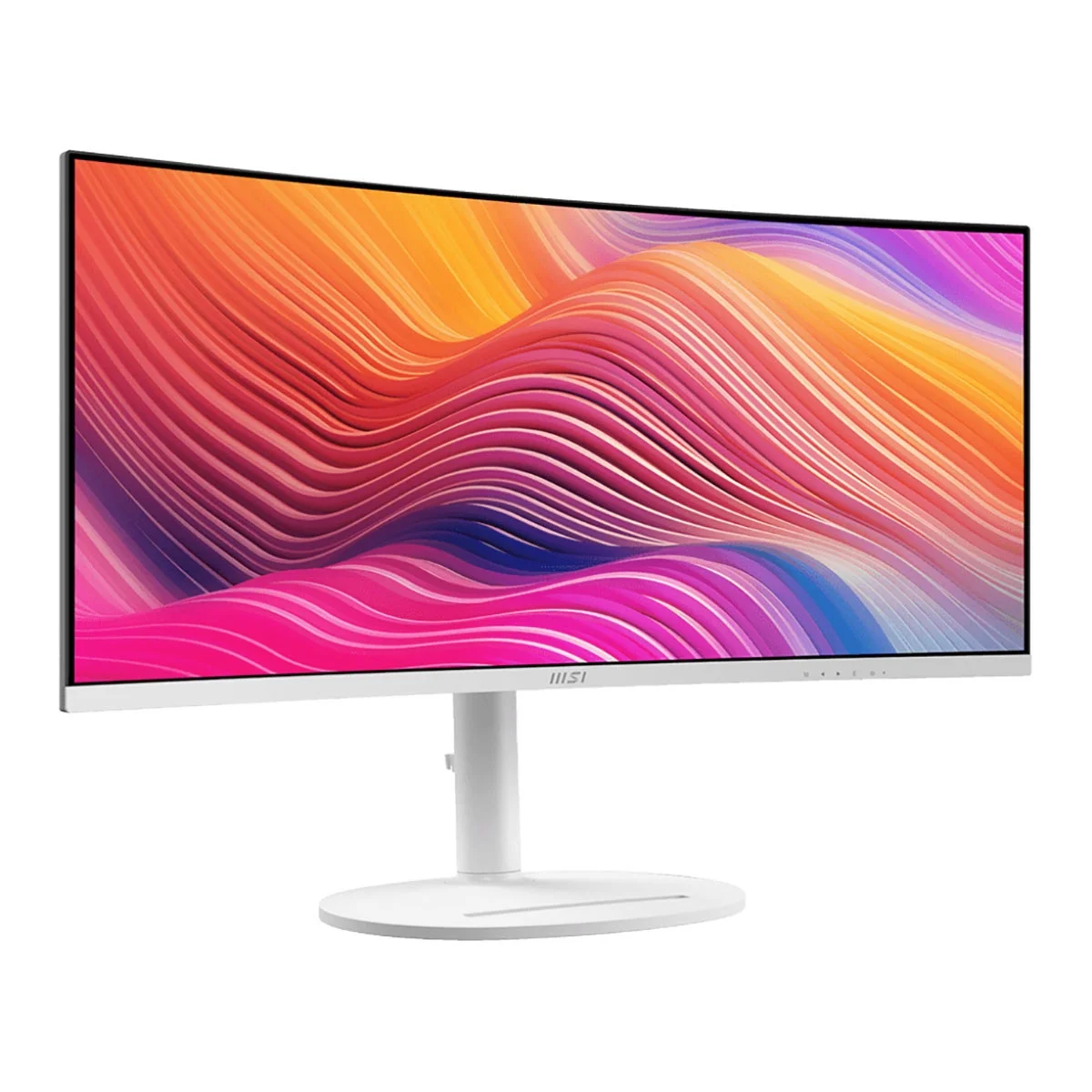 MSI 34" 120 Hz VA UWQHD Monitor 1ms (MPRT) / 4ms (GTG) Adaptive-Sync Adobe RGB / DCI-P3 / sRGB: 92% / 95% / 119% USB-C, Curved Modern MD342CQPW