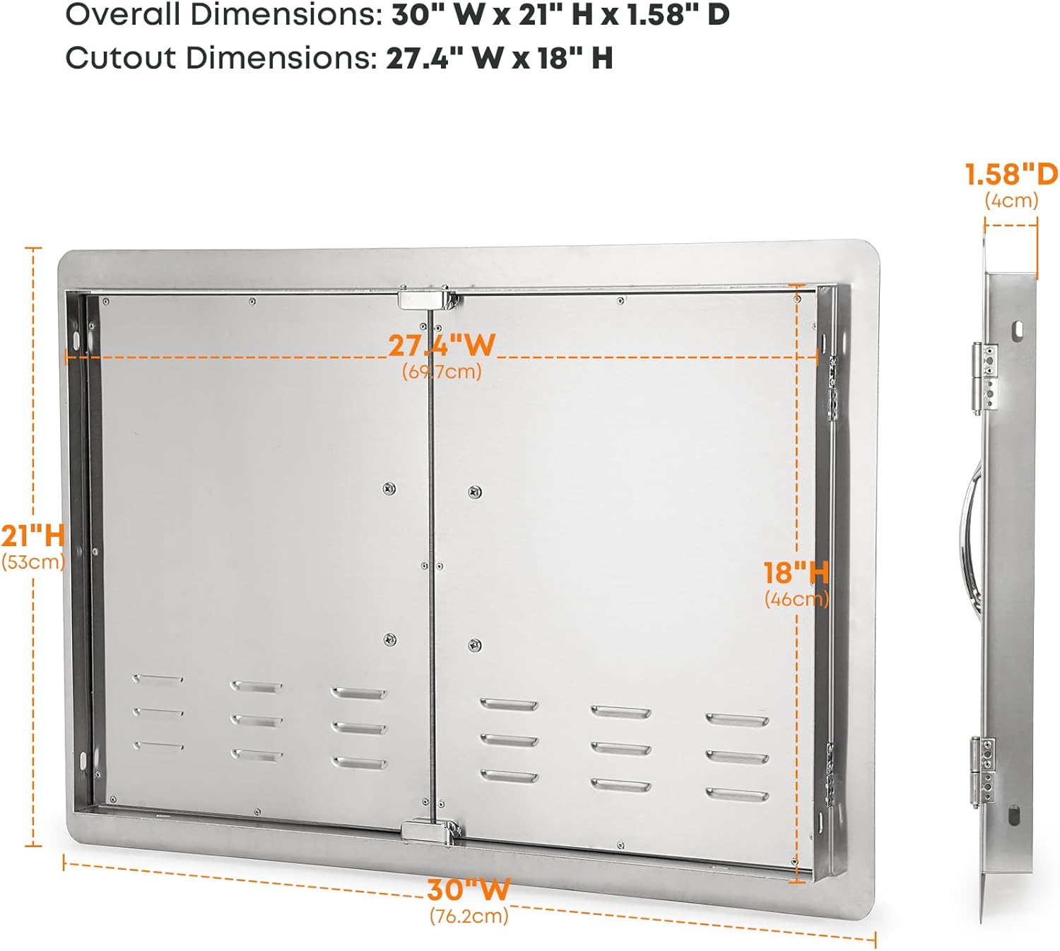 Stanbroil Outdoor Kitchen Doors 30