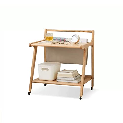 Tea Table for Living Room Wooden Mobile Side Table Modern Minimalist Side Cabinet Nordic Living Room Furniture Small Coffee Table Coffee Table