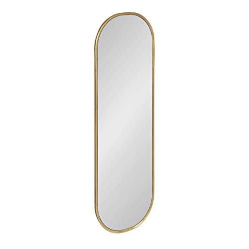 Kate and Laurel Caskill Mid-Century Oval Mirror, 18