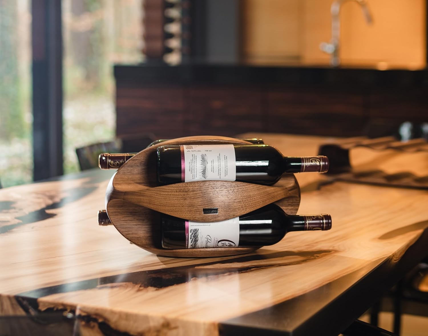 Max Levi® TRY American Walnut - WINE RACK