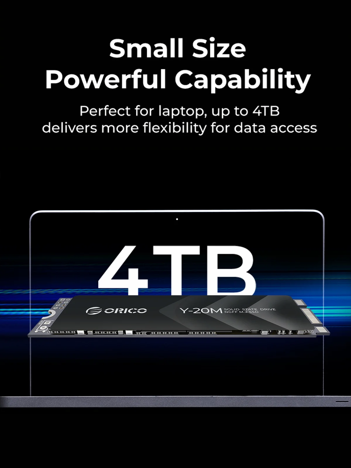 ORICO 128GB M.2  SSD 2280 SATA III 6Gb/s Internal Solid State Drive, Read Speed Up to 500MB/ s, Compatible with Laptops and Computer Desktops