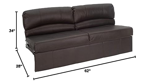 RecPro Charles RV Jackknife Sofa | Love Seat | Sleeper Sofa | Length Options 62