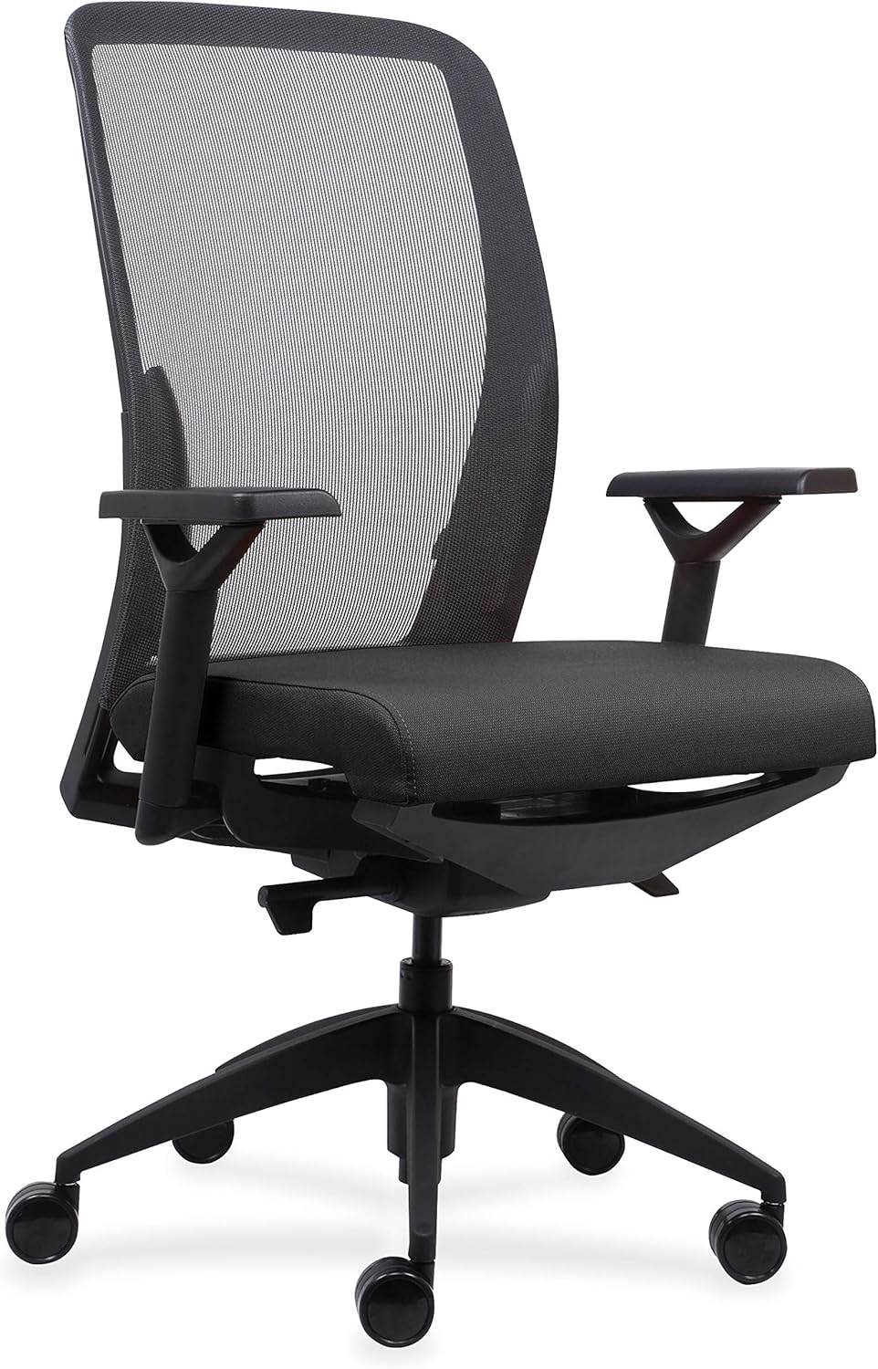 LLR83104 - Lorell Executive Mesh Back/Fabric Seat Task Chair