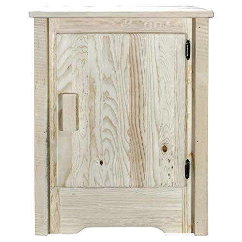 Montana Woodworks Homestead Collection Accent Cabinet, Left Hinged, Ready to Finish