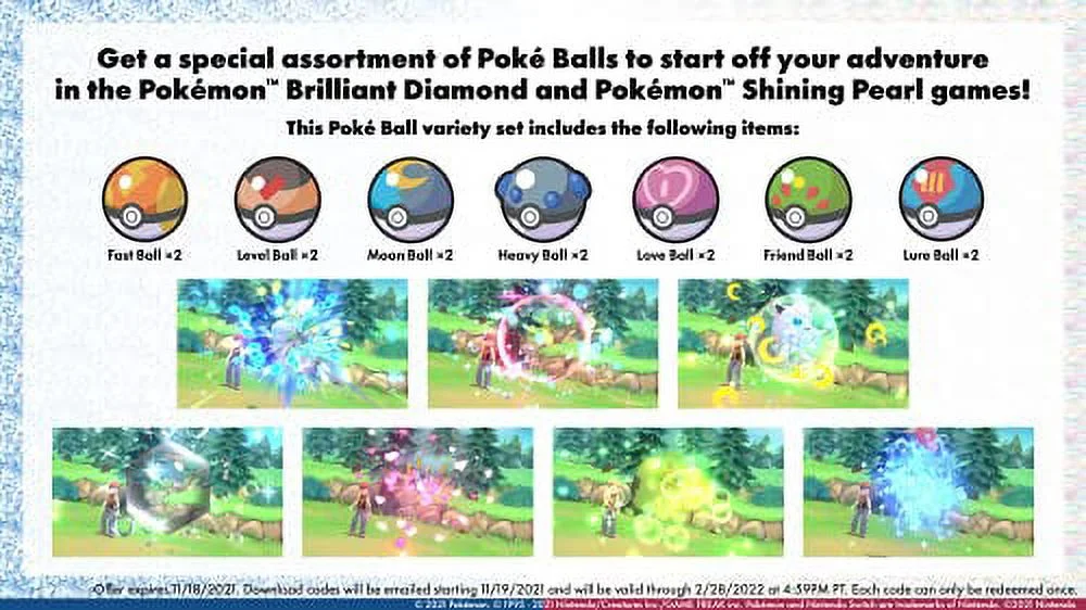 Pokémon Brilliant Diamond & Pokemon Shining Pearl, Nintendo Switch