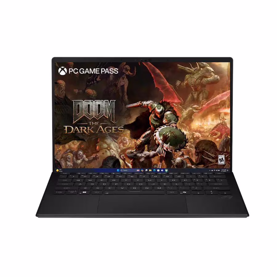 ASUS - ROG Flow Z13 13.4" 2.5K 180Hz Touch-Screen Gaming Laptop - Copilot+ PC - AMD Ryzen AI Max+ 395 - 64GB RAM - 1TB SSD - Off Black