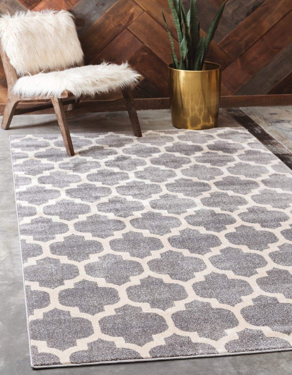 Unique Loom Trellis Collection Area Rug - Philadelphia (9' x 12' 2