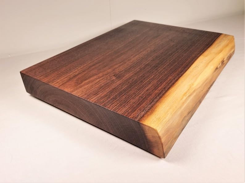 Black Walnut, Live Edge Cutting Board, 2