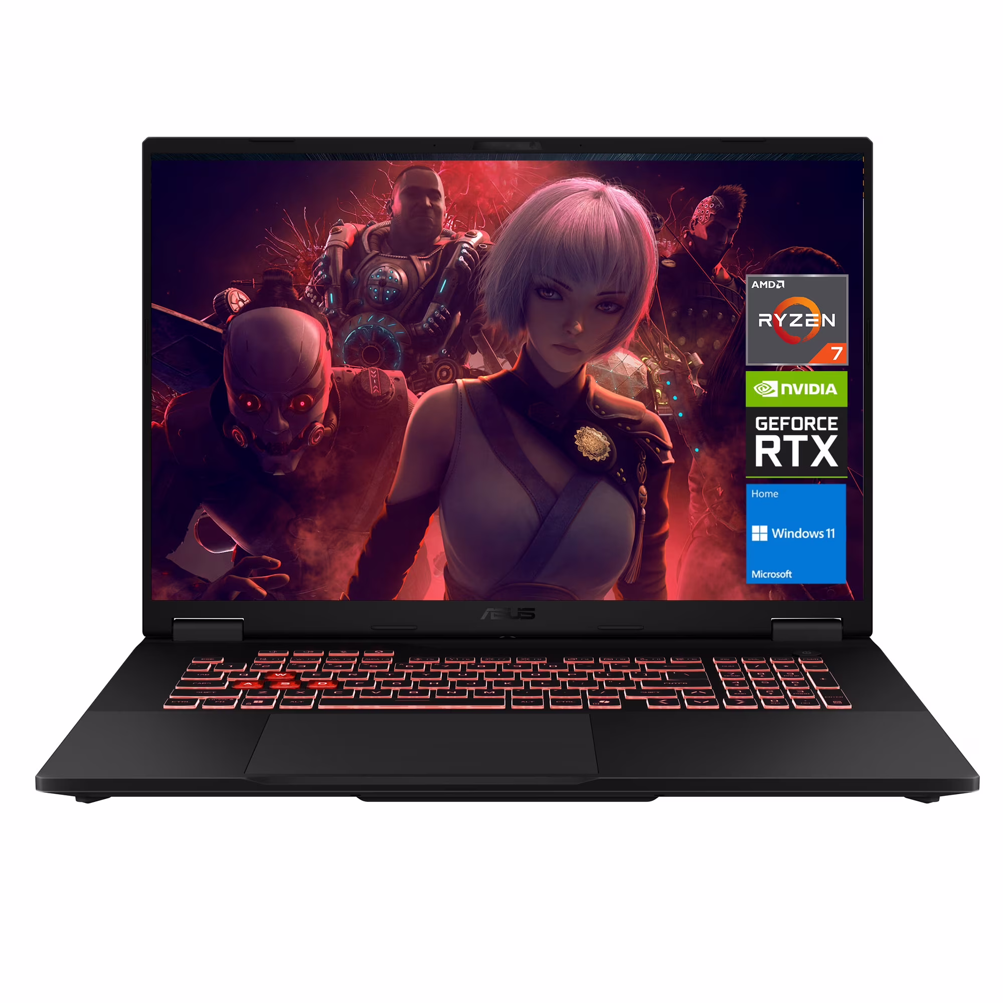 ASUS TUF A18 5070 Gaming Laptop, 18" WQXGA 240Hz Display, AMD Ryzen 7 260 (beats Intel i7-14700), NVIDIA RTX 5070, 64GB RAM, 2TB SSD, RGB Backlit KB, W11H, Grey