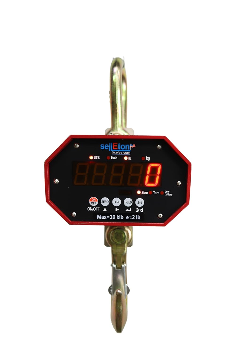 SellEton SL-925 Heavy Duty Industrial Hanging Crane Scale 6000 Lbs X 1 Lb