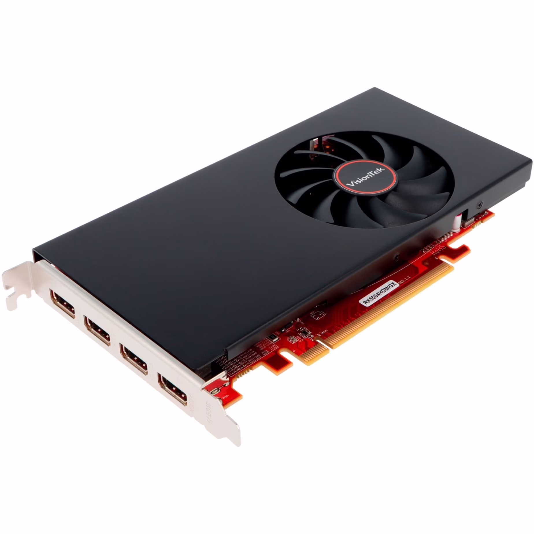 VisionTek AMD Radeon RX 550 4GB GDDR5 4xHDMI Graphics Card 901459