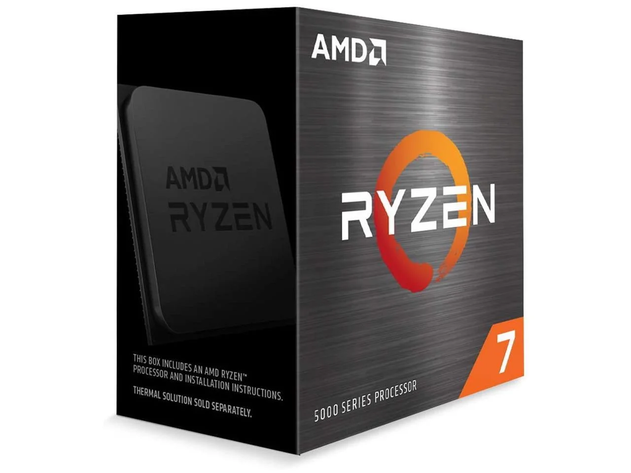 AMD Ryzen 7 5800XT, 8-Core 3.8 GHz CPU, Zen 3, AM4, 105W, PCIe 4.0, RGB Cooler