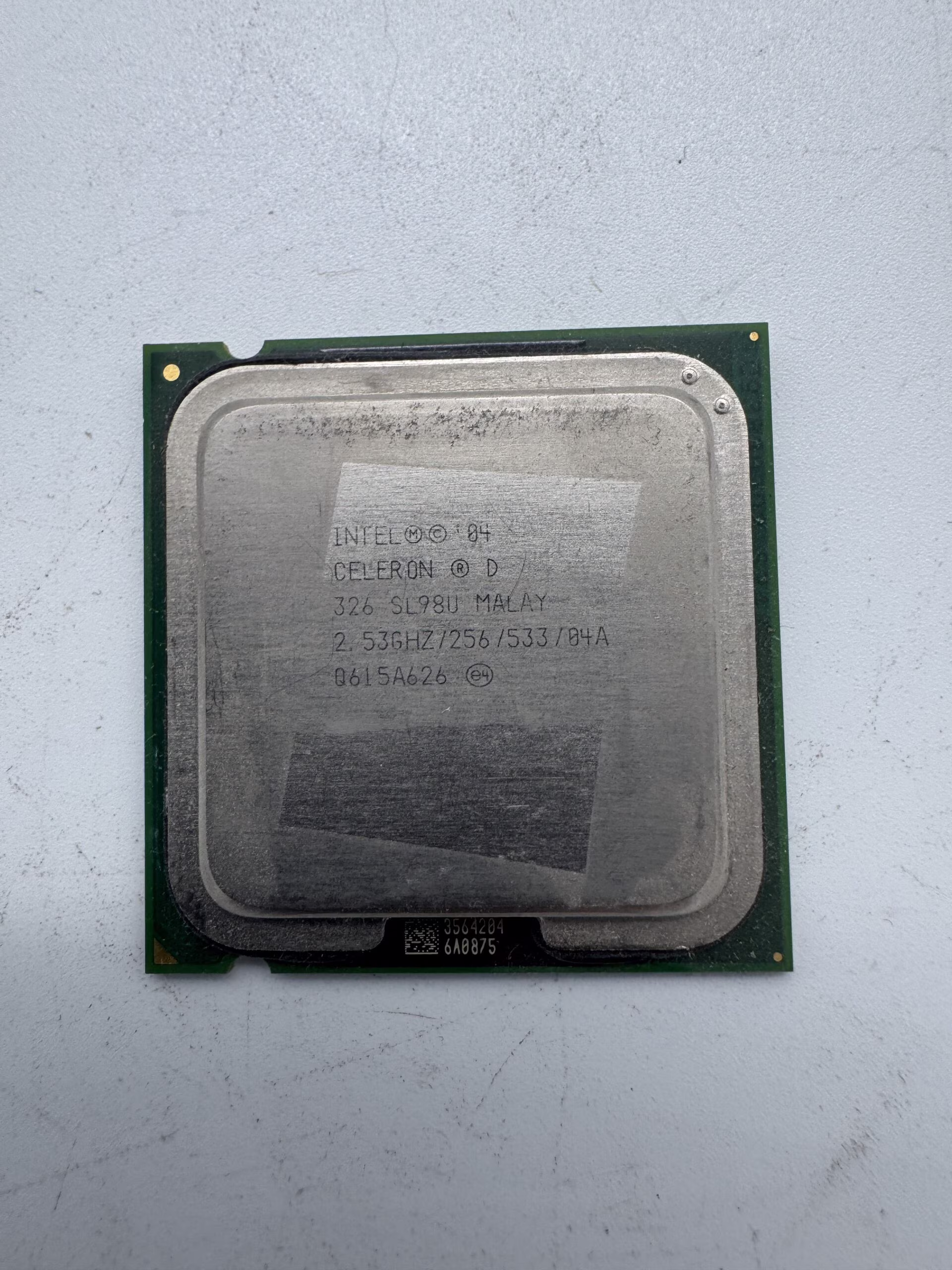 Cpu, intel 04 celeron d 326 sl98u sl8h5 2.53ghz/256/533/04a