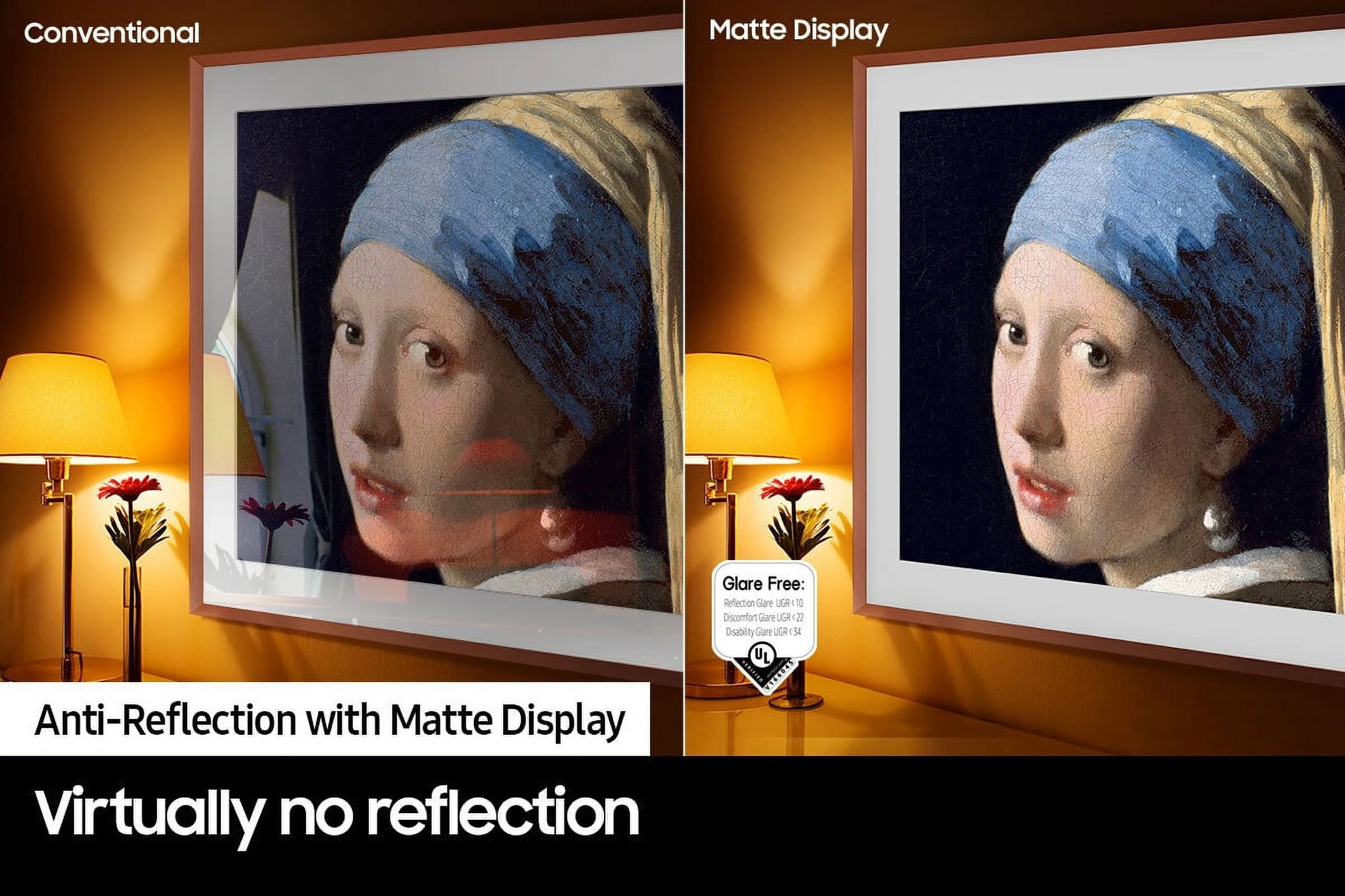 "SAMSUNG 55"" Inch LS03B The Frame QLED 4K Smart TV - QN55LS03BAFXZA"