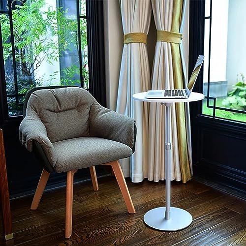 End Table Round End Table Adjustable Lift Side Table Casual Laptop Table Floor Tray Table Modern Coffee Table Living Room Bedside Table Space-saving