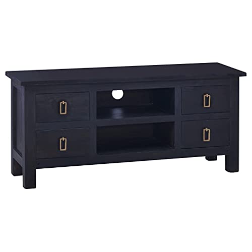 Living Room TV Desk Storage Bookcase Shelf, Dresser TV Cabinet, Bedroom, Living Room Storage Drawer Unit, TV Cabinet Light Black Coffee 39.4