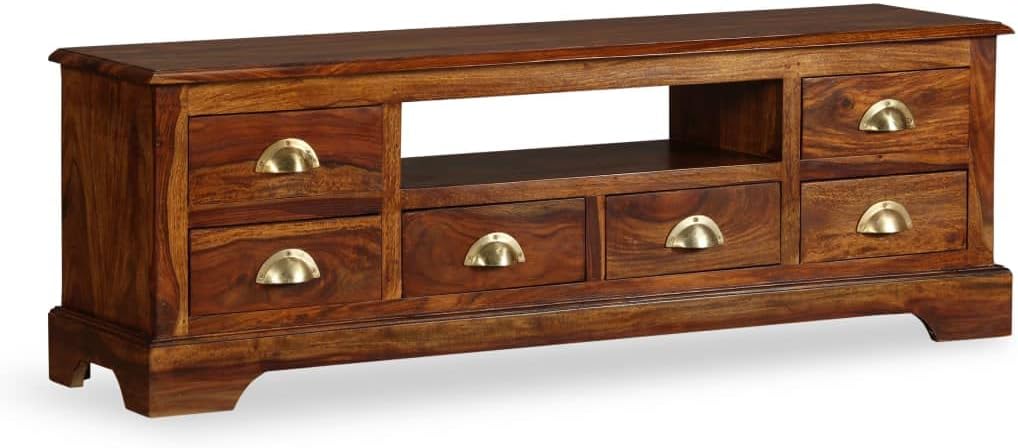 TV Stand, Buffets & Sideboards Farmhouse Coffee Table Small Console Table Tv Unit Suitable for Small Spaces Living Room Bedroom Office 47.2