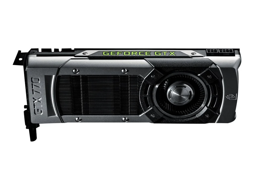 NVIDIA GeForce GTX 770 - Graphics card - GF GTX 770 - 2 GB GDDR5 - PCIe 3.0 - 2 x DVI, HDMI, DisplayPort