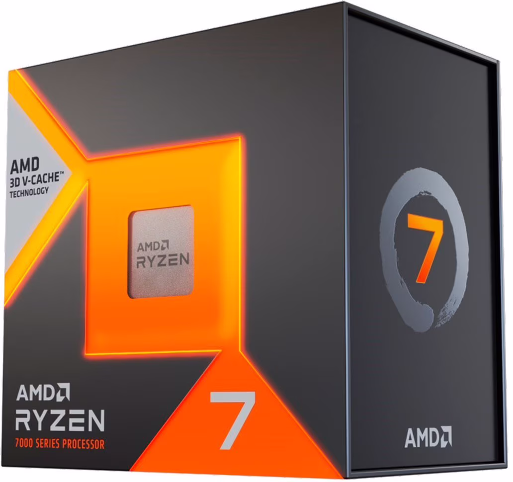 AMD Ryzen 7 7800X3D, 8-Core Socket AM5 120W Processor with Radeon Graphics