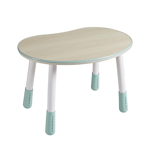 Children's Table, Height Adjustable Kids Dinner Table, Graffiti-Ready Kids Art Table. Suitable for Home & Kindergarten.