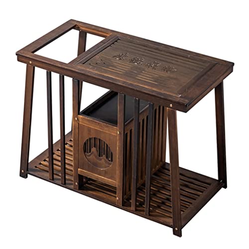 Tea Table for Living Room Tea Table Home Small Tea Table Living Room Tea Table Double-Layer Small Tea Table Furniture Coffee Table Coffee Table