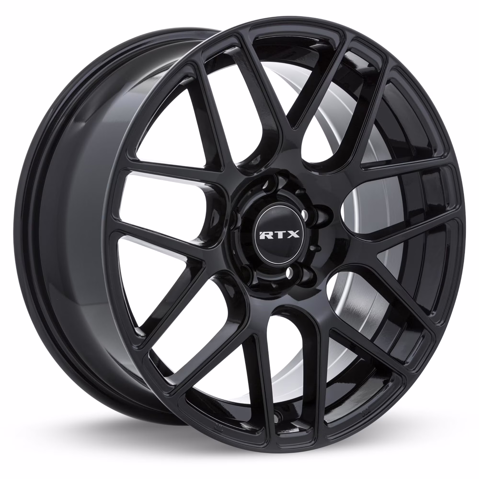 16x6.5 RTX Envy Gloss Black Wheel 5x4.5 (38mm)