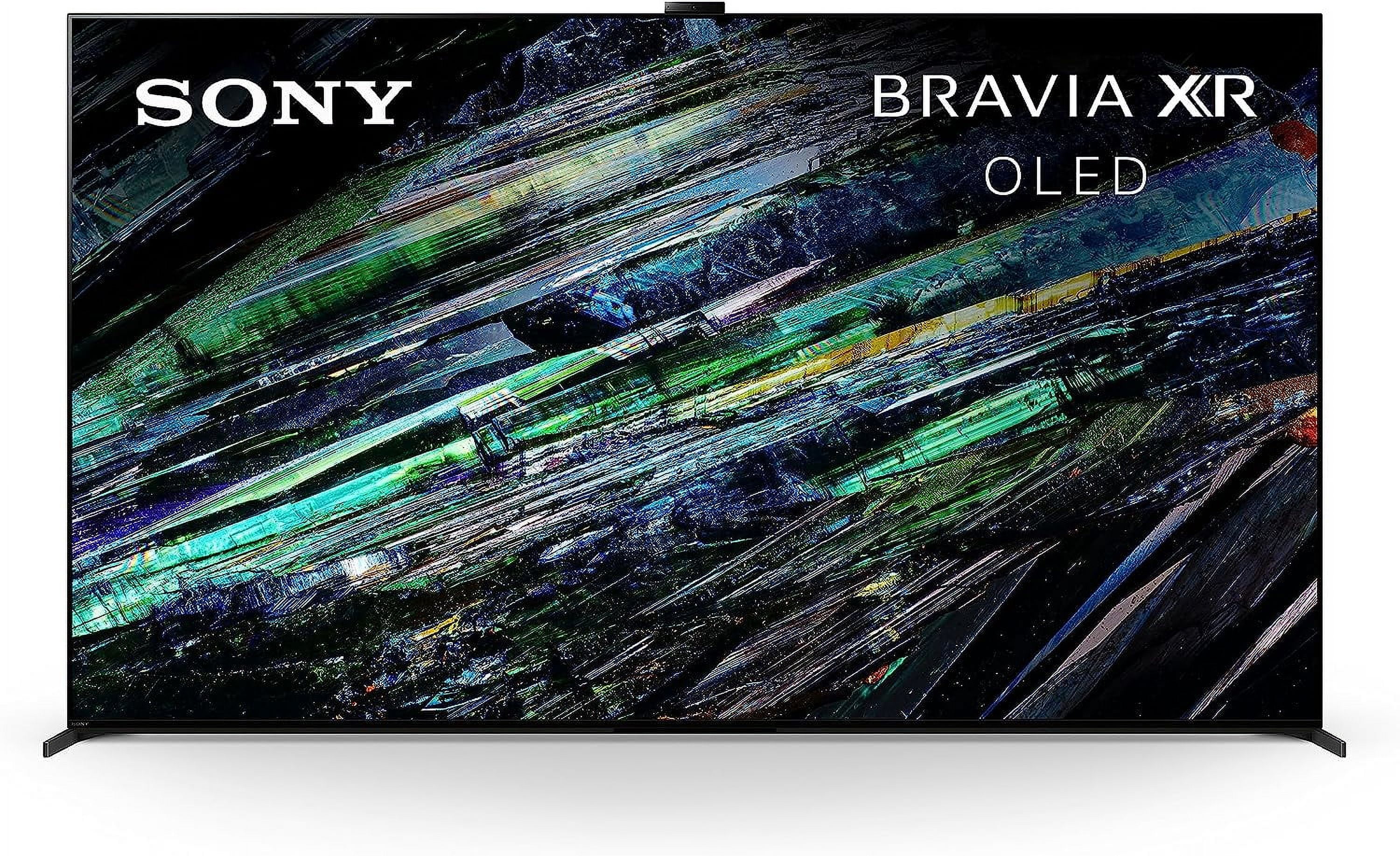 Sony XR77A95L 77 Inch QD-OLED 4K UHD Smart Google TV with AI Upscaling and 4 Year Amber Protection Plan (2023)