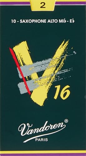 Vandoren SR7035 Alto Sax V16 Reeds Strength 3.5; Box of 10