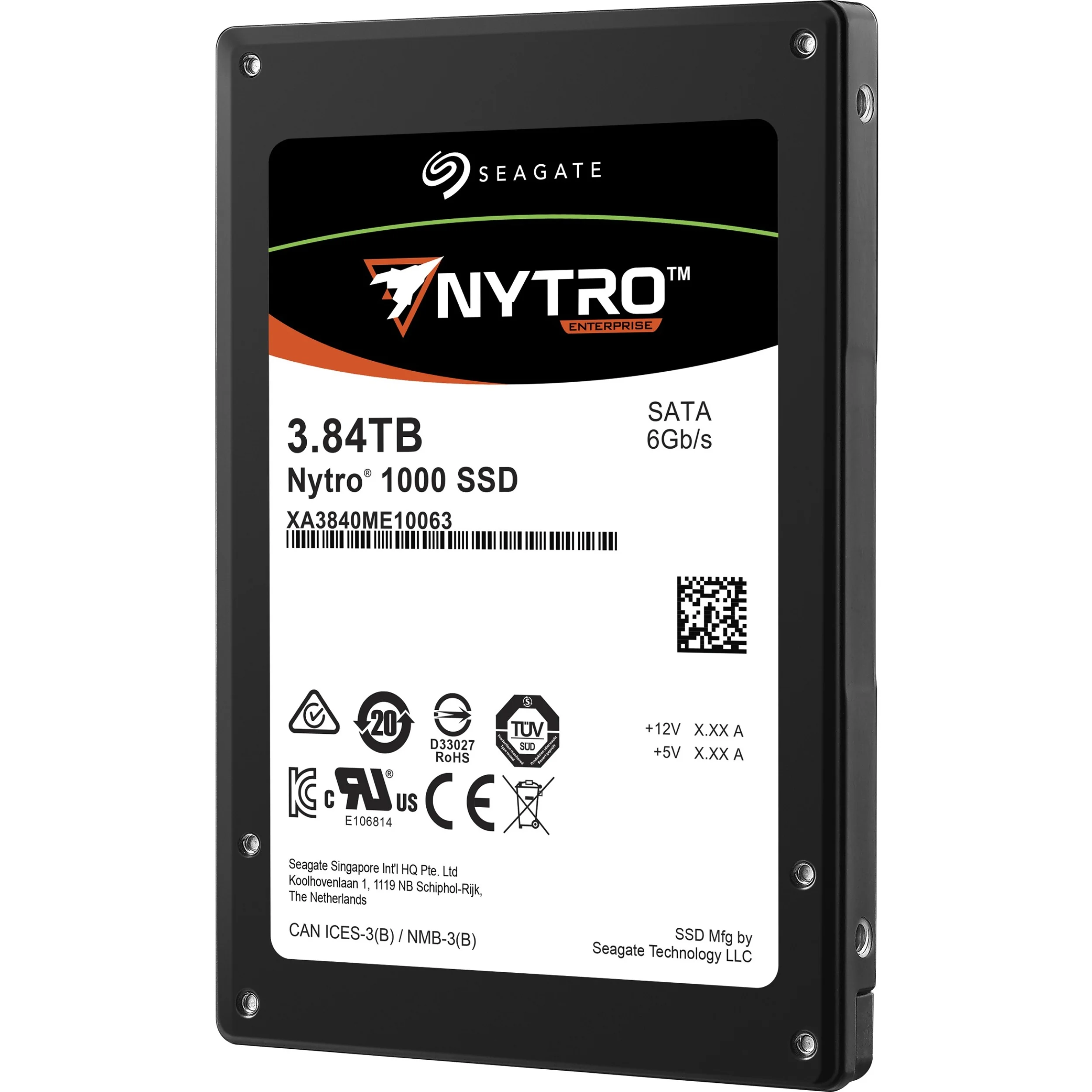 Seagate XA3840ME10063 Nytro 1551 ME 3.84TB 2.5'' SATA SSD