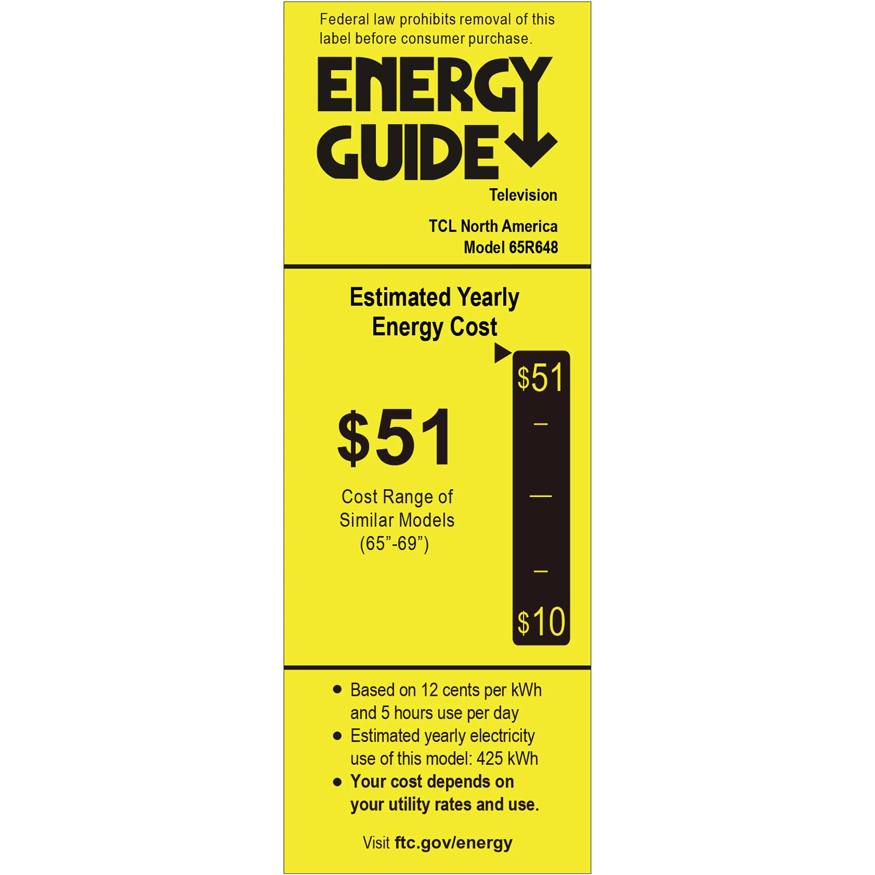 TCL 65" Class 6-Series 8K Mini-LED UHD QLED Dolby Vision HDR Smart Roku TV - 65R648