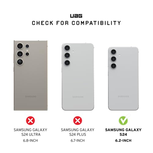 URBAN ARMOR GEAR UAG Designed for Samsung Galaxy S24 Case 6.2