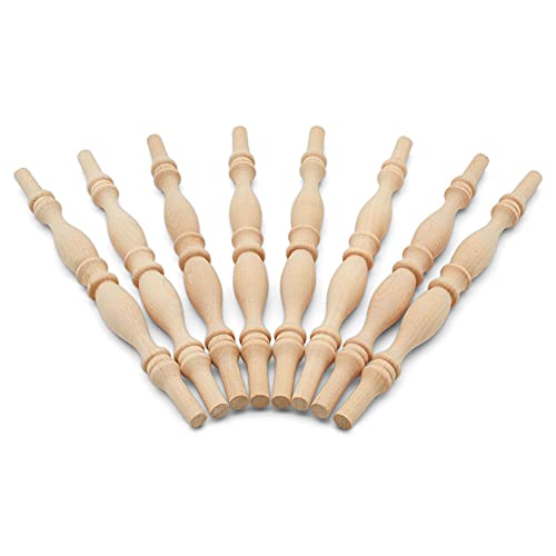 Wooden Baluster Spindles 17-1/2