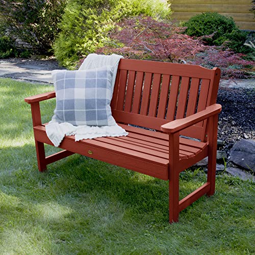 highwood Lehigh Garden Bench, 4 Feet, Woodland Brown